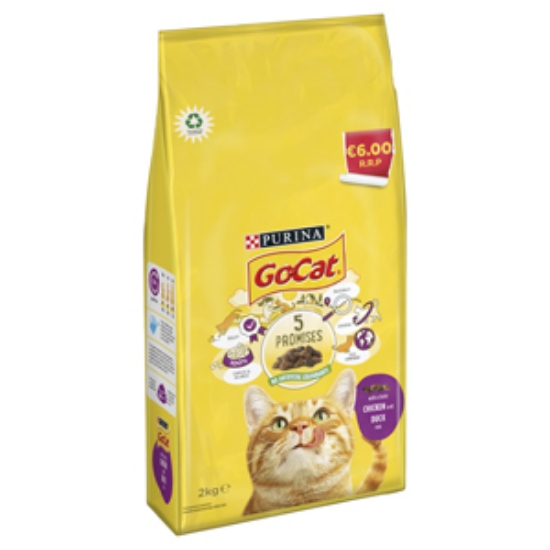 Picture of Go Cat Adult Chicken & Duck 2kg x4